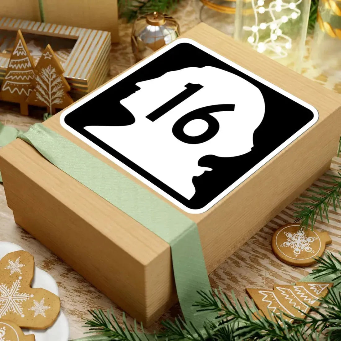 WA-16 (Washington) (Road Sign) STICKER Vinyl Kiss-Cut Decal - The Sticker Space