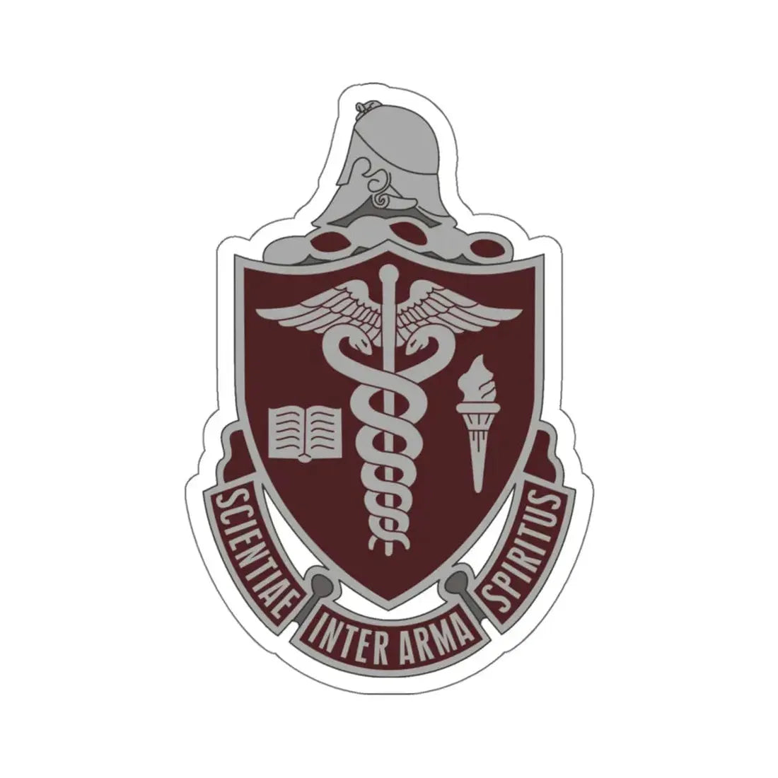 Walter Reed National Military Medical Center (U.S. Army) STICKER Vinyl Kiss-Cut Decal 6 Inch White - The Sticker Space