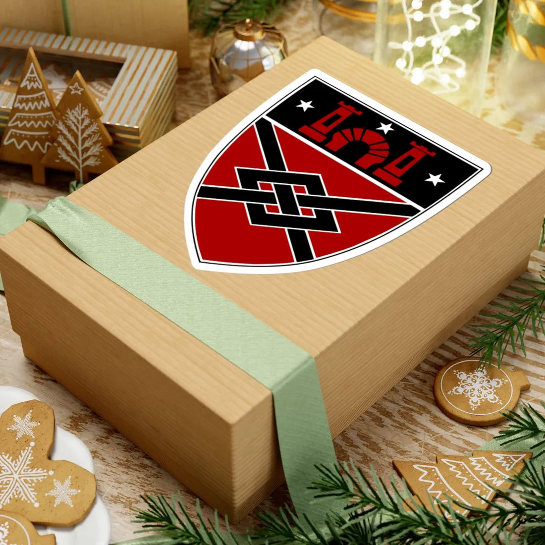 WandJShield (United States) (Coat of Arms) STICKER Vinyl Kiss-Cut Decal - The Sticker Space