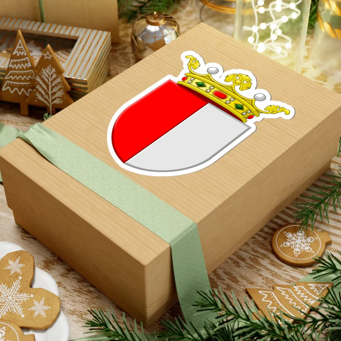 Wapen De Lier (Netherlands) (Coat of Arms) STICKER Vinyl Kiss-Cut Decal - The Sticker Space