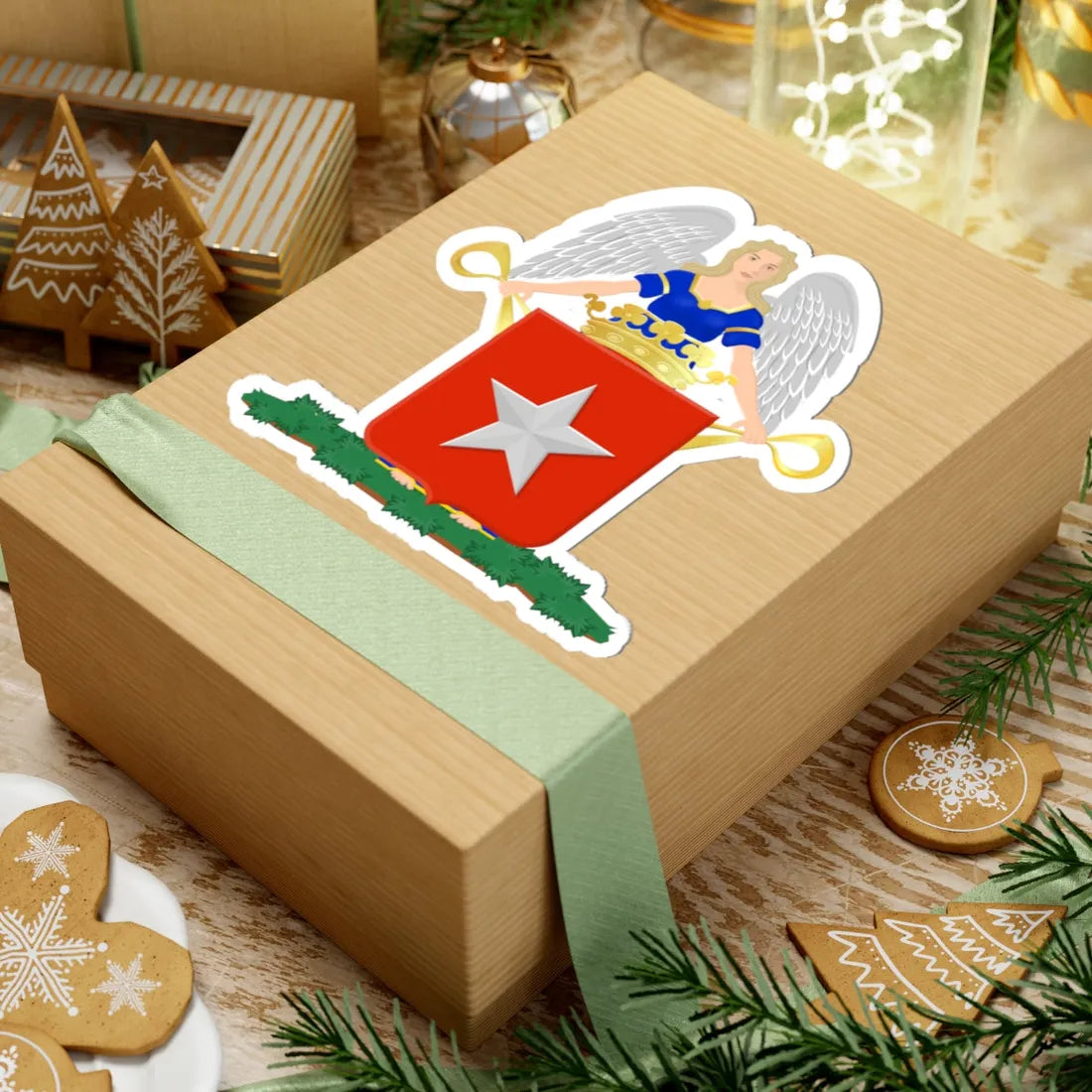 Wapen van Maastricht (Netherlands) (Coat of Arms) STICKER Vinyl Kiss-Cut Decal - The Sticker Space