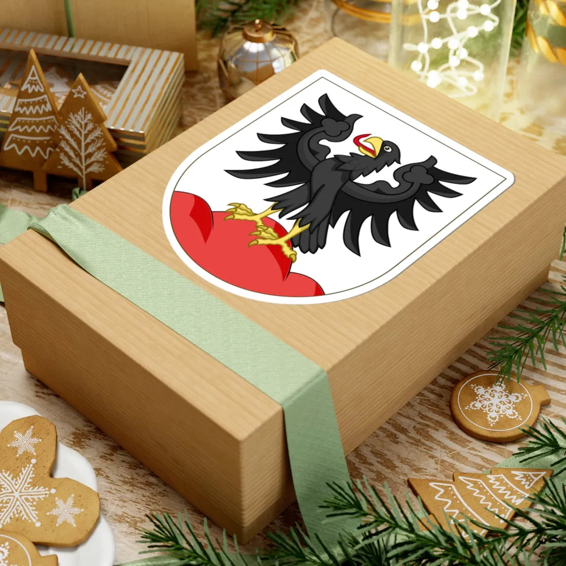 Wappen Aarberg (Switzerland) (Coat of Arms) STICKER Vinyl Kiss-Cut Decal - The Sticker Space