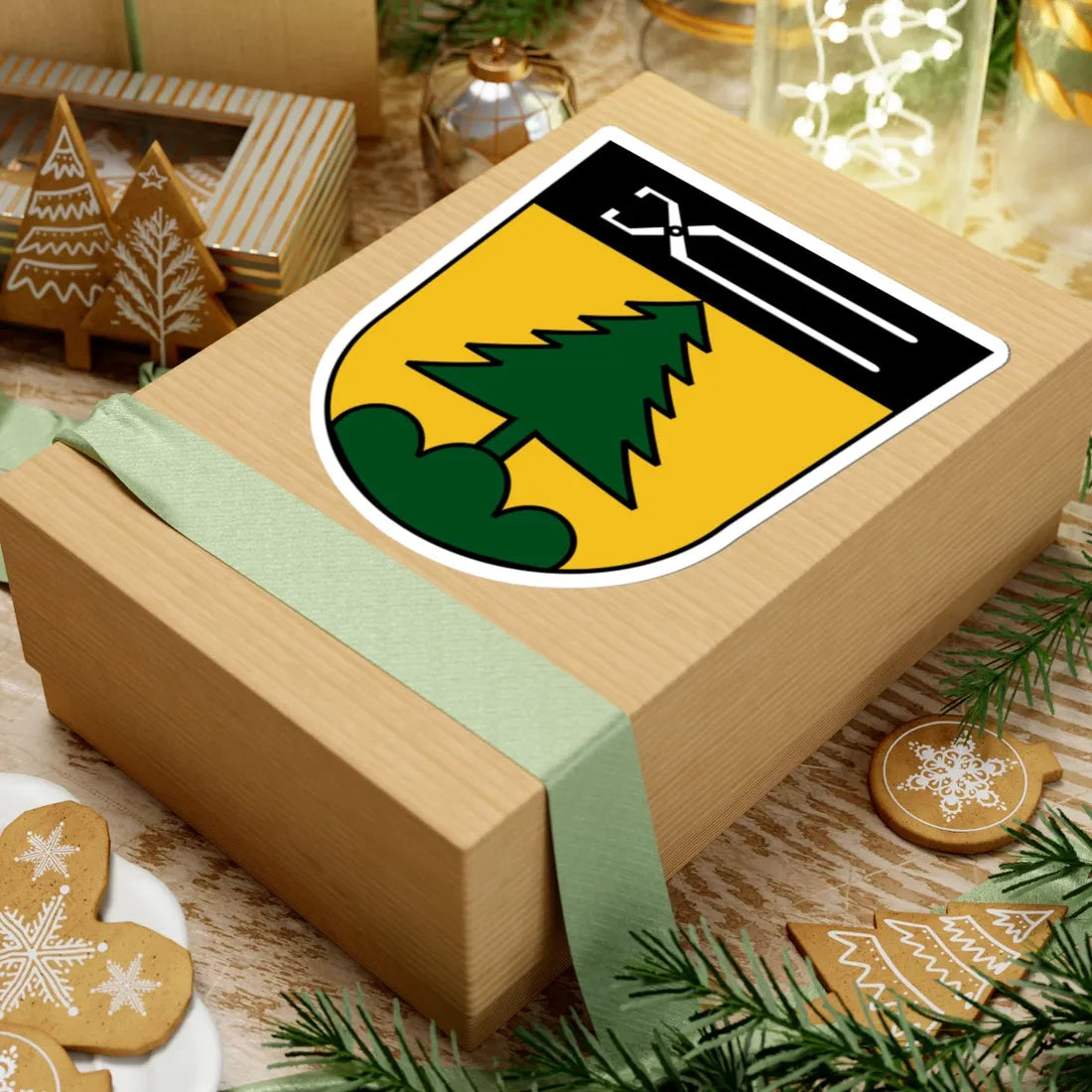 Wappen Altenthann (Germany) (Coat of Arms) STICKER Vinyl Kiss-Cut Decal - The Sticker Space