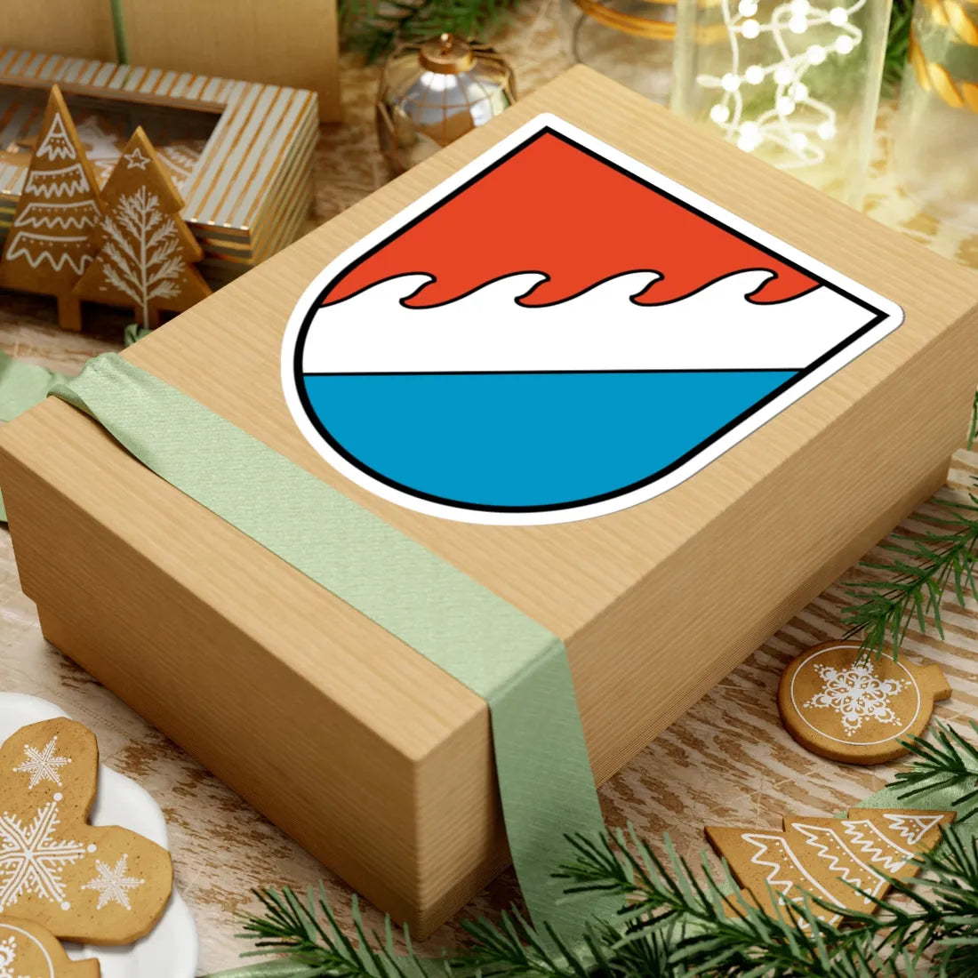 Wappen Caputh (Germany) (Coat of Arms) STICKER Vinyl Kiss-Cut Decal - The Sticker Space