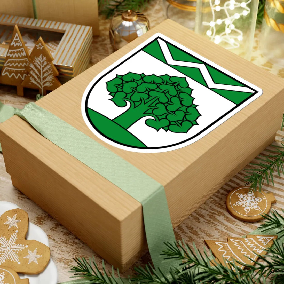 Wappen der Stadt Werneuchen (Germany) (Coat of Arms) STICKER Vinyl Kiss-Cut Decal - The Sticker Space