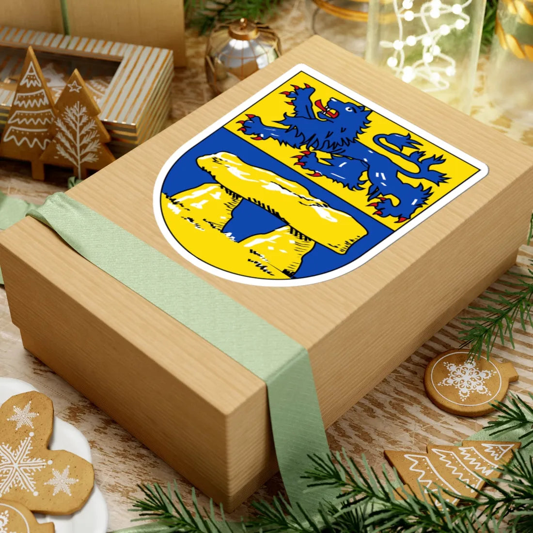 Wappen des Heidekreises (Germany) (Coat of Arms) STICKER Vinyl Kiss-Cut Decal - The Sticker Space