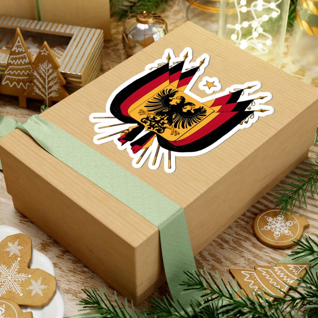 Wappen Deutsches Reich 1848 (Germany) (Coat of Arms) STICKER Vinyl Kiss-Cut Decal - The Sticker Space