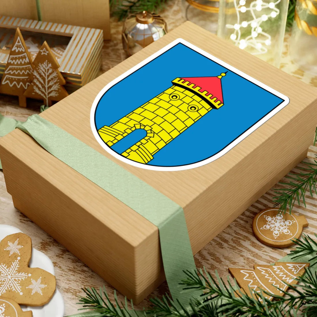 Wappen Dohna (Germany) (Coat of Arms) STICKER Vinyl Kiss-Cut Decal - The Sticker Space