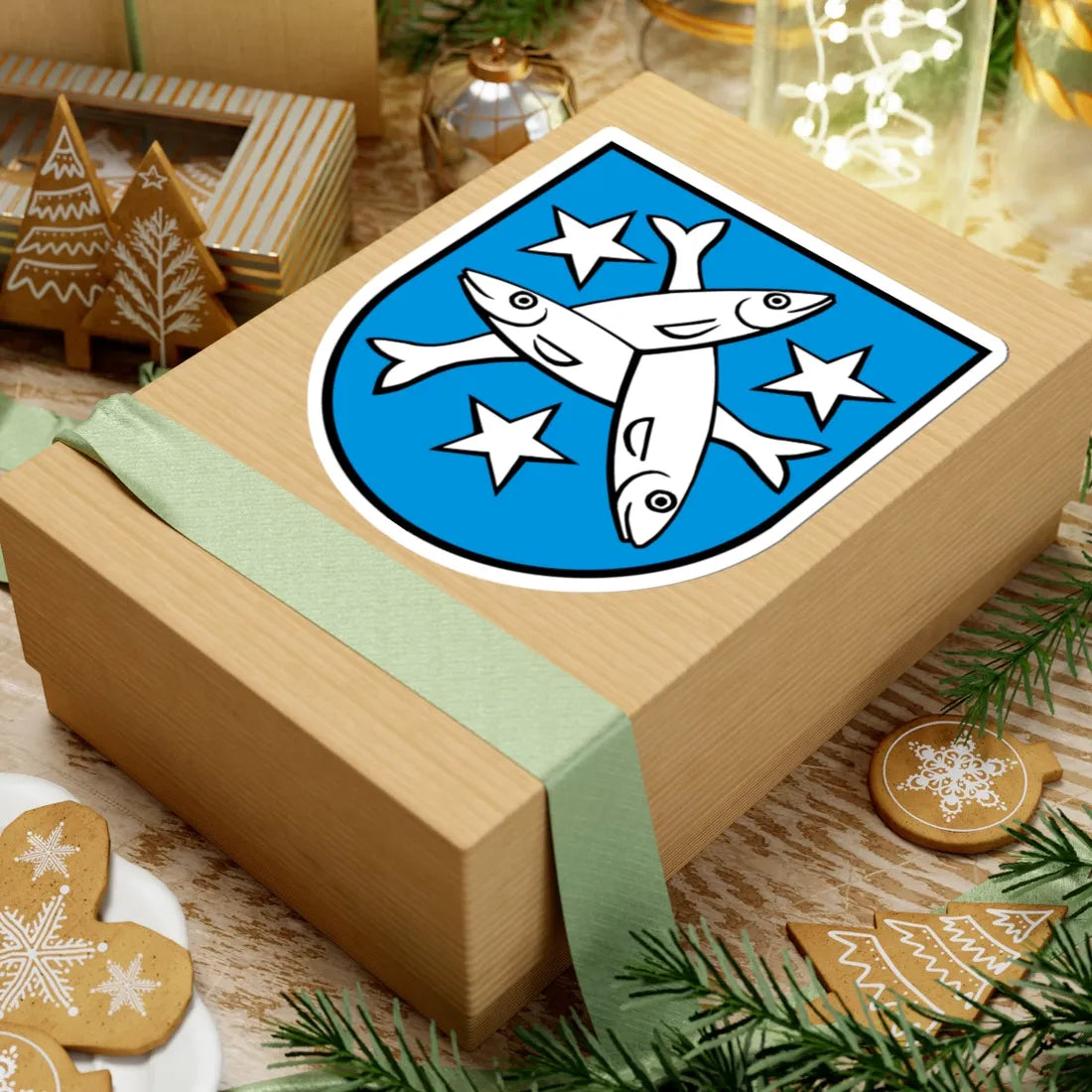 Wappen Egliswil (Switzerland) (Coat of Arms) STICKER Vinyl Kiss-Cut Decal - The Sticker Space