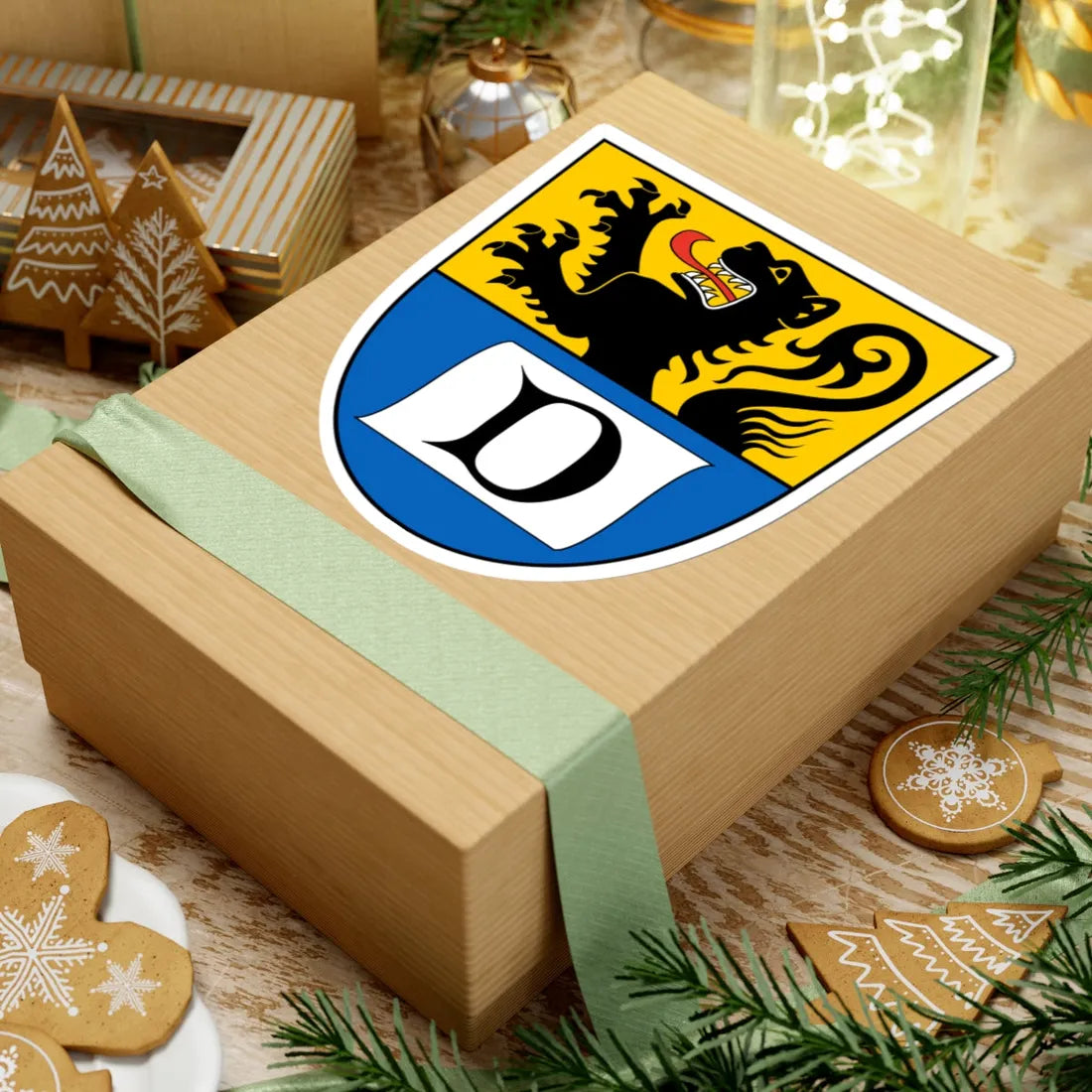 Wappen Kreis Düren (Germany) (Coat of Arms) STICKER Vinyl Kiss-Cut Decal - The Sticker Space