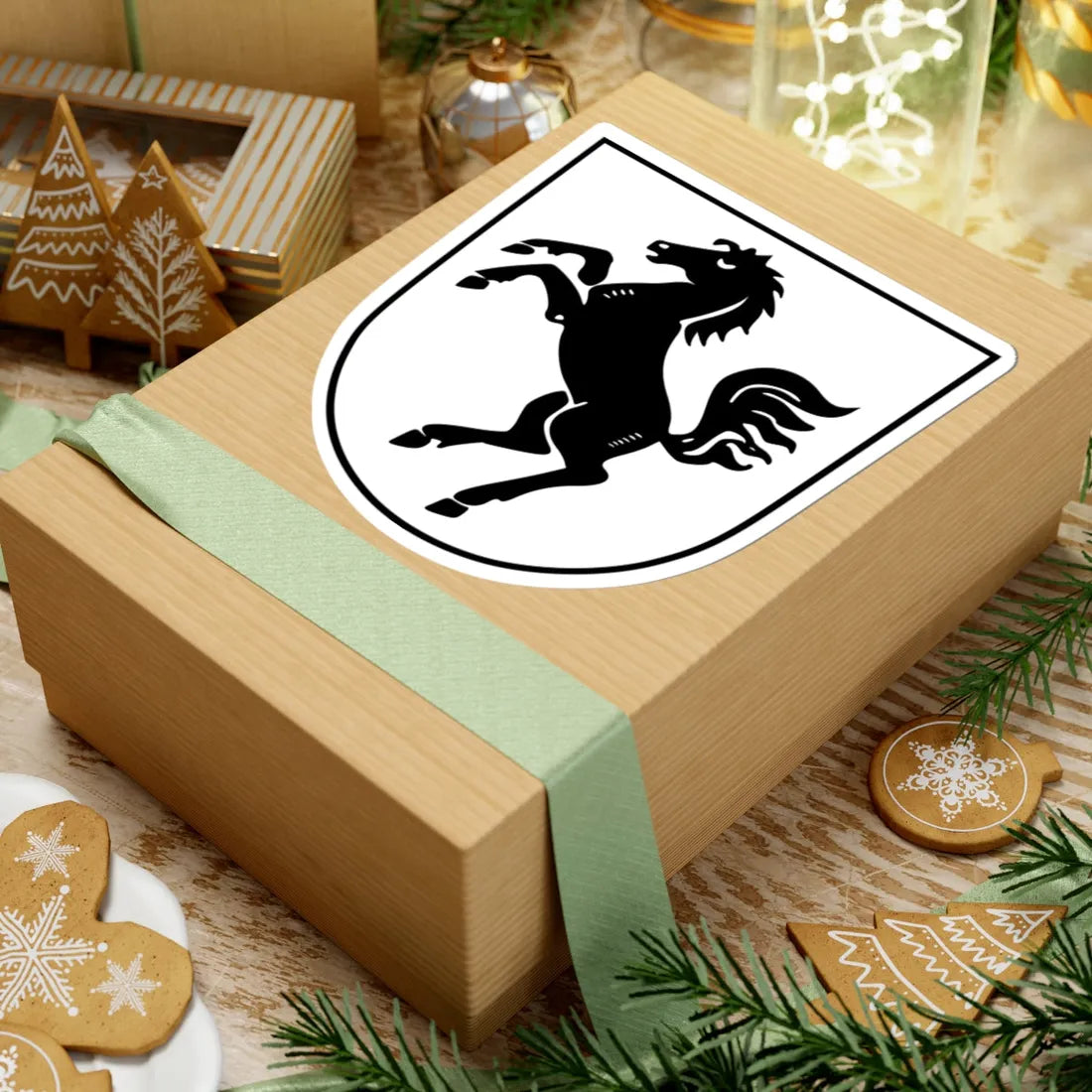 Wappen Kreis Herford (Germany) (Coat of Arms) STICKER Vinyl Kiss-Cut Decal - The Sticker Space