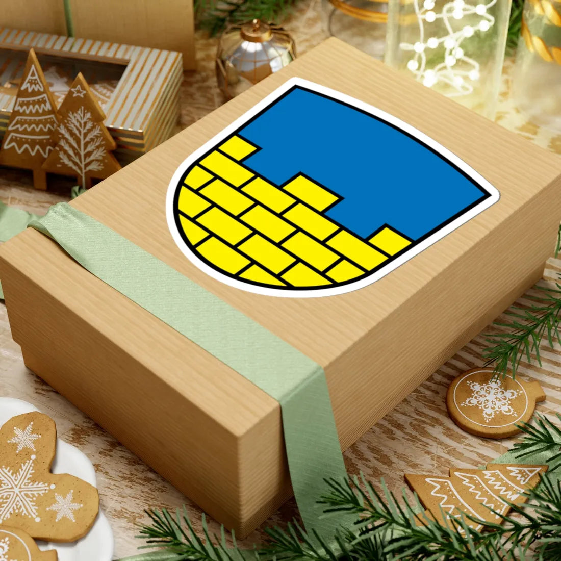 Wappen Landkreis Bautzen (Germany) (Coat of Arms) STICKER Vinyl Kiss-Cut Decal - The Sticker Space