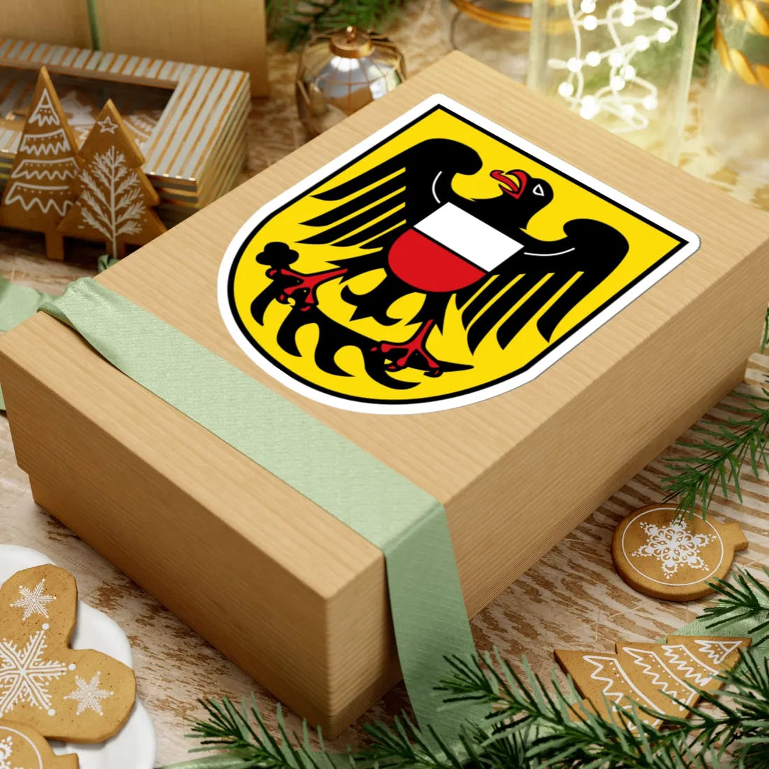 Wappen Landkreis Rottweil (Germany) (Coat of Arms) STICKER Vinyl Kiss-Cut Decal - The Sticker Space