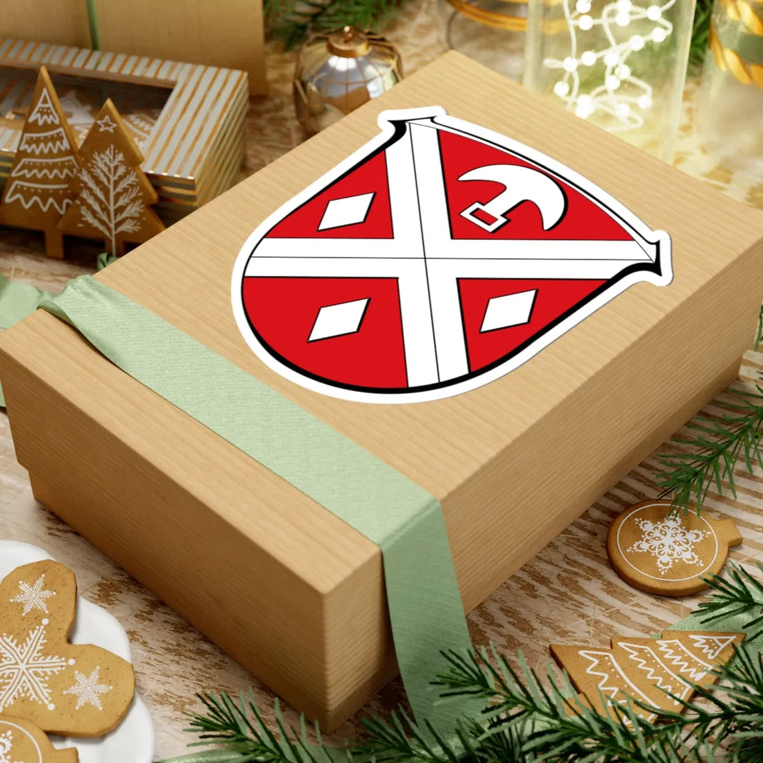 Wappen Modautal (Germany) (Coat of Arms) STICKER Vinyl Kiss-Cut Decal - The Sticker Space