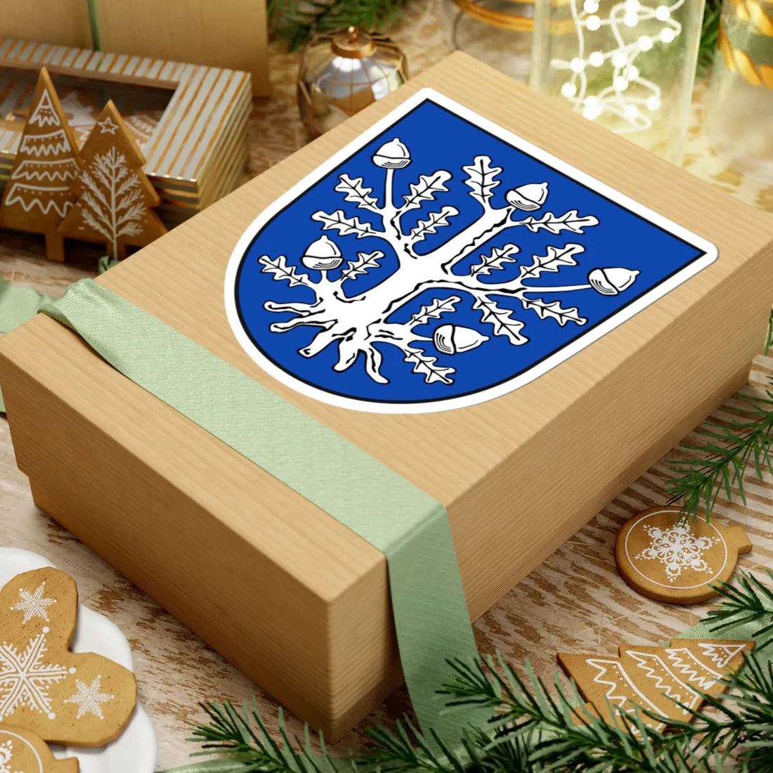 Wappen Offenbach am Main (Germany) (Coat of Arms) STICKER Vinyl Kiss-Cut Decal - The Sticker Space