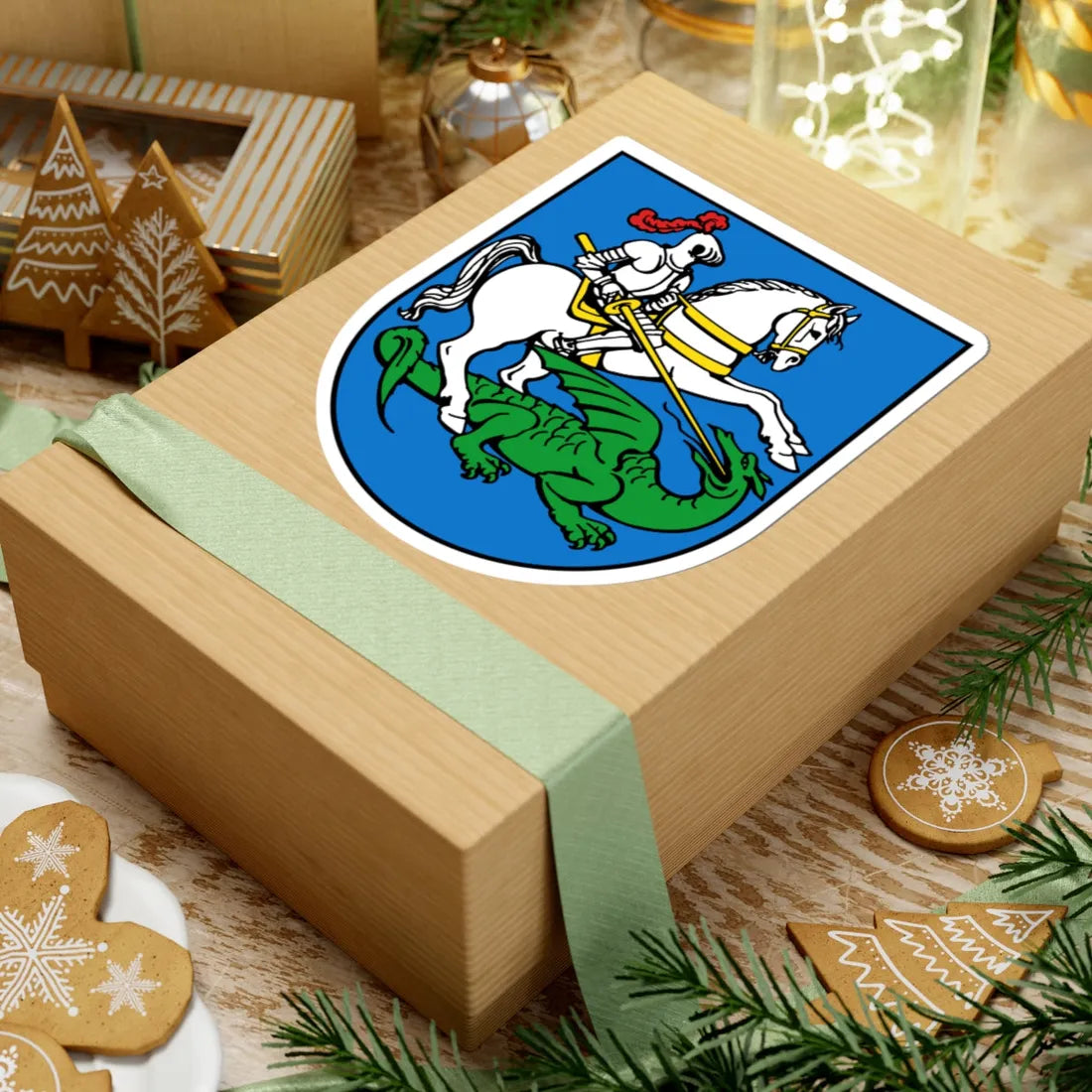 Wappen Roetha (Germany) (Coat of Arms) STICKER Vinyl Kiss-Cut Decal - The Sticker Space