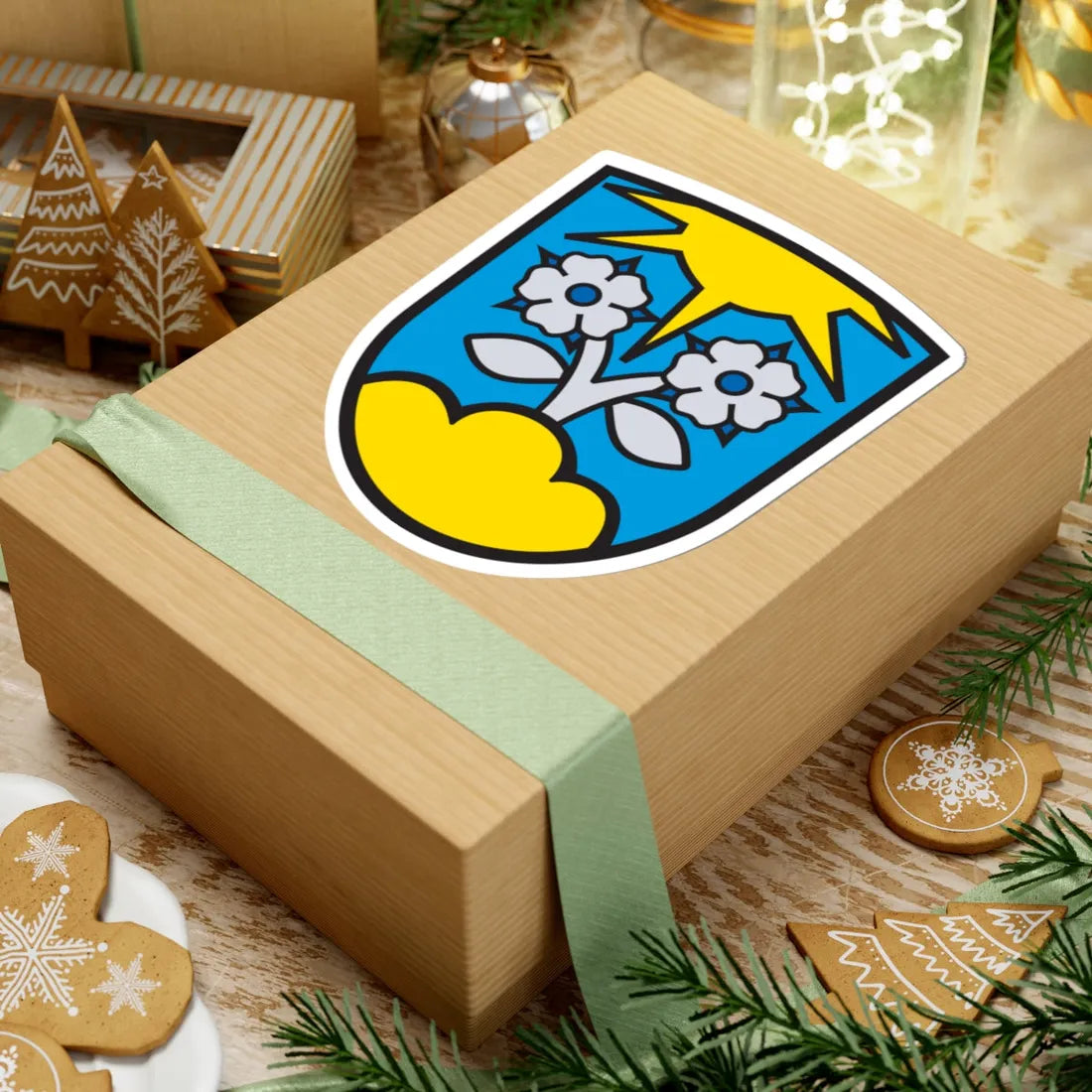 Wappen Tagmersheim (Germany) (Coat of Arms) STICKER Vinyl Kiss-Cut Decal - The Sticker Space