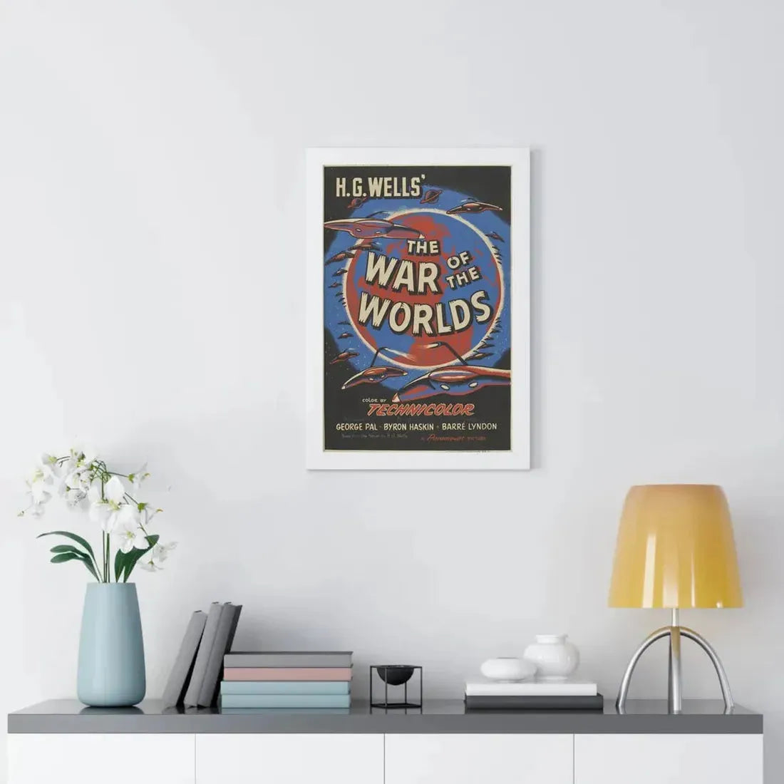 WAR OF THE WORLDS (3) 1953 - Framed Movie Poster - The Sticker Space