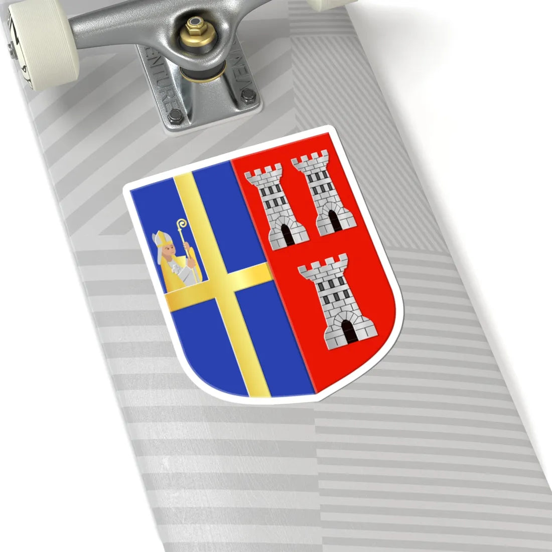 Weerselo wapen 1898 (Netherlands) (Coat of Arms) STICKER Vinyl Kiss-Cut Decal - The Sticker Space