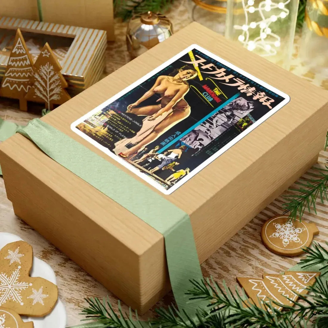 WEST END JUNGLE (ASIAN) 1961 Movie Poster - STICKER Vinyl Kiss-Cut Decal - The Sticker Space