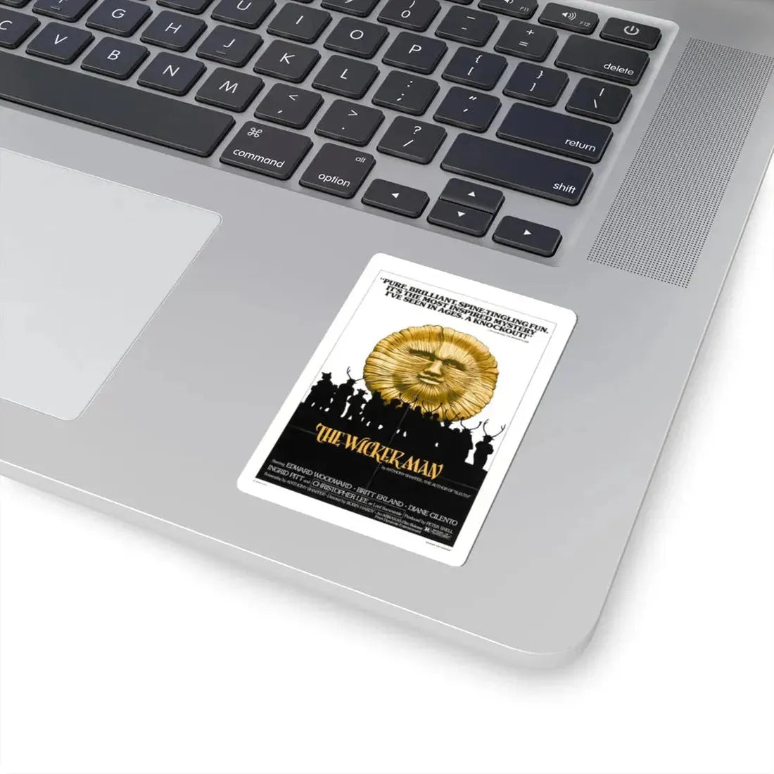 Wicker Man 1973 2 Movie Poster - STICKER Vinyl Kiss-Cut Decal - The Sticker Space