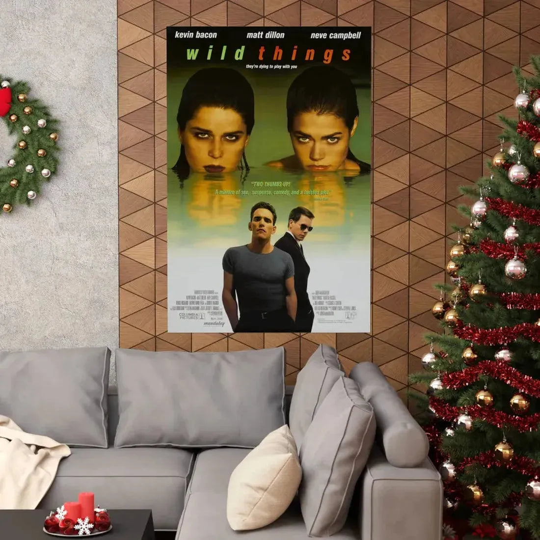 WILD THINGS 1998 - Paper Movie Poster - The Sticker Space