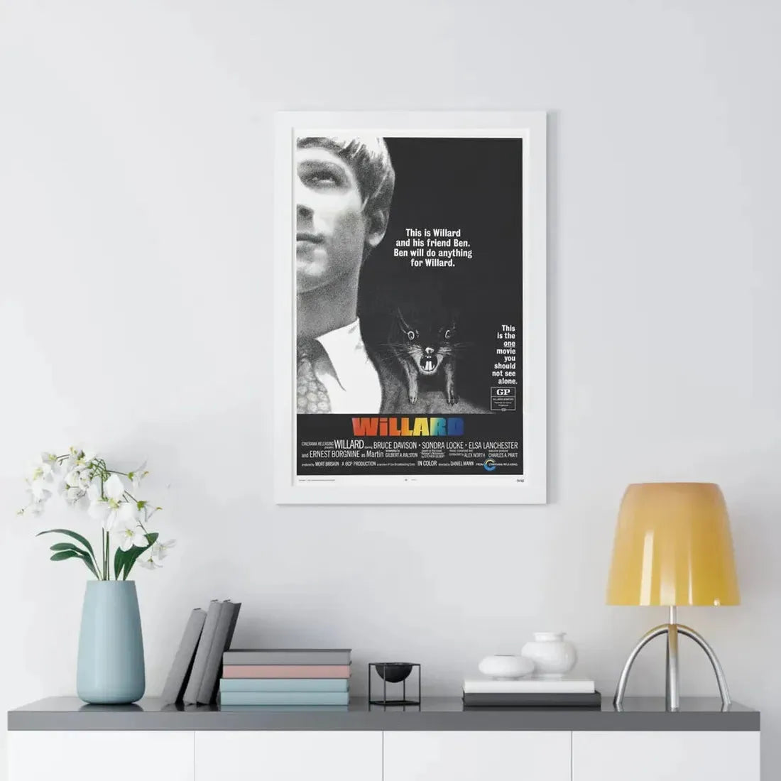 WILLARD 1971 - Framed Movie Poster - The Sticker Space