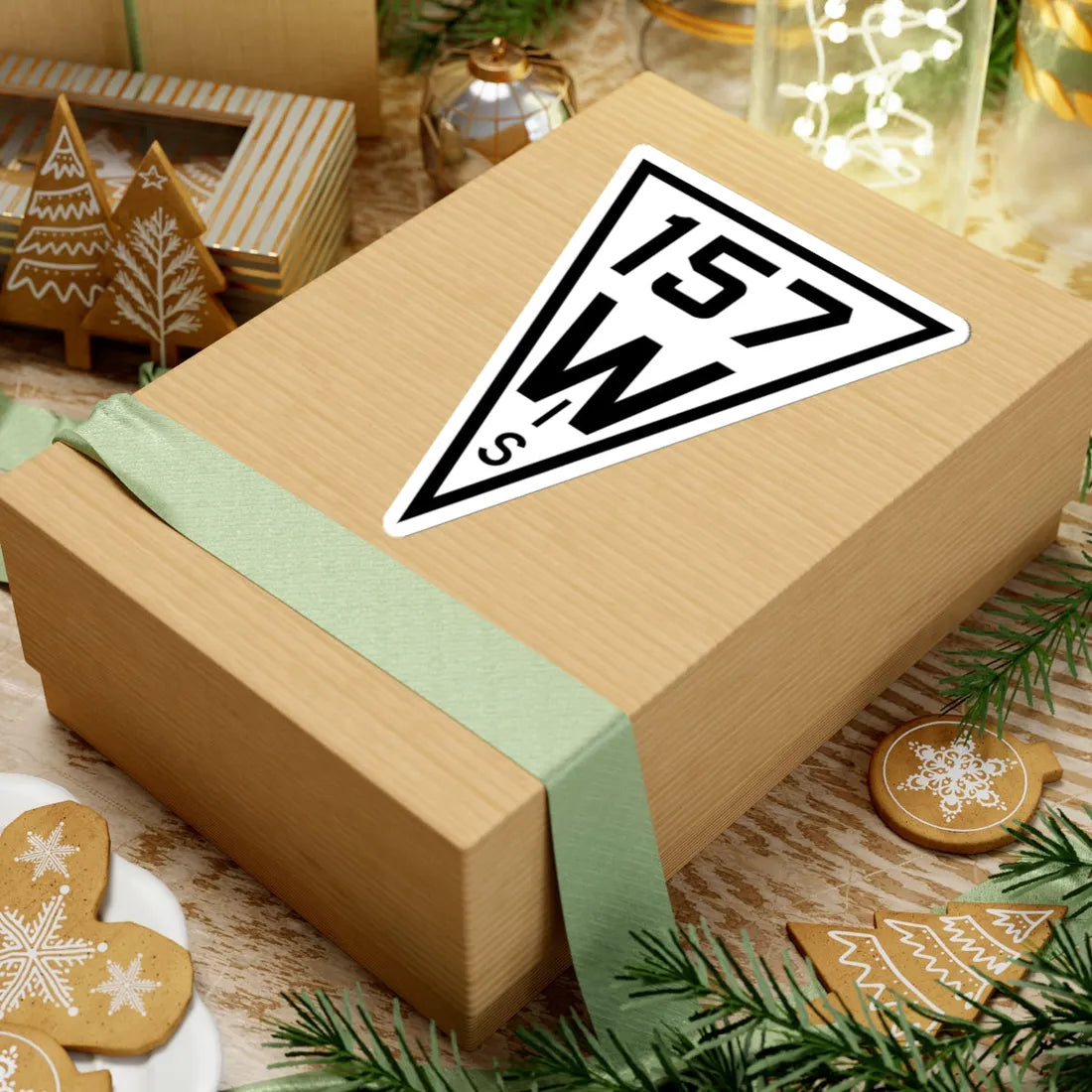 WIS 157 1927 (Wisconsin) (Road Sign) STICKER Vinyl Kiss-Cut Decal - The Sticker Space