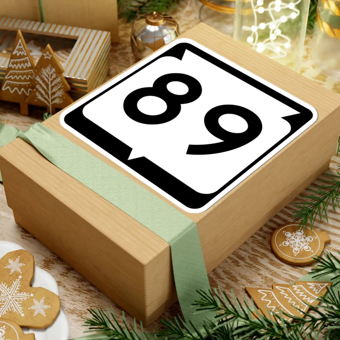 WIS 89 (Wisconsin) (Road Sign) STICKER Vinyl Kiss-Cut Decal - The Sticker Space