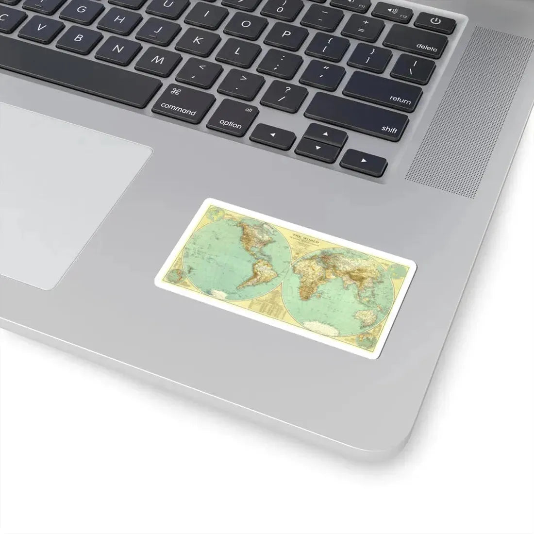 World Map (1935) (Map) STICKER Vinyl Kiss-Cut Decal - The Sticker Space