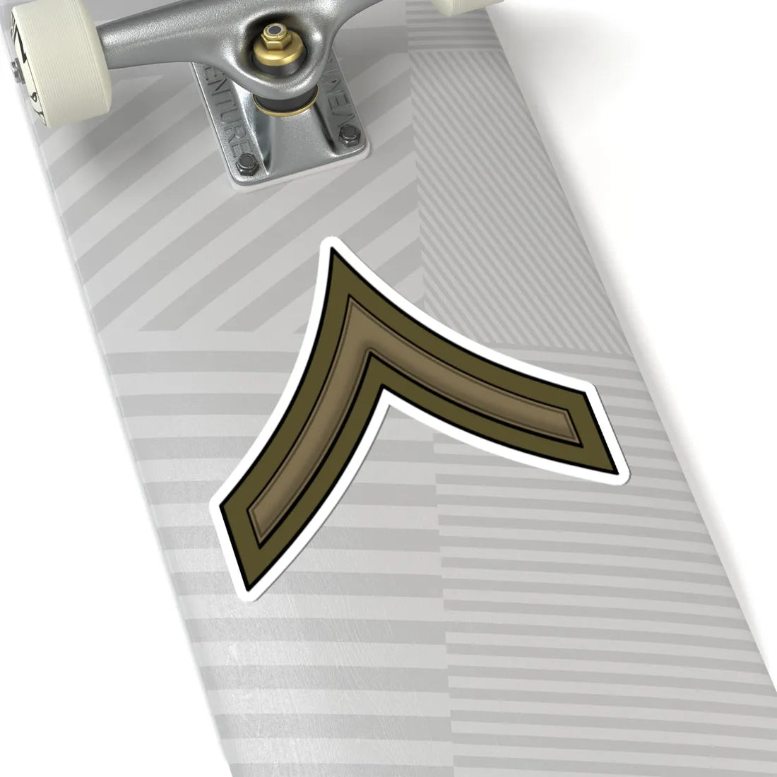 WW1 Private (United States) (Military Rank) STICKER Vinyl Kiss-Cut Decal - The Sticker Space