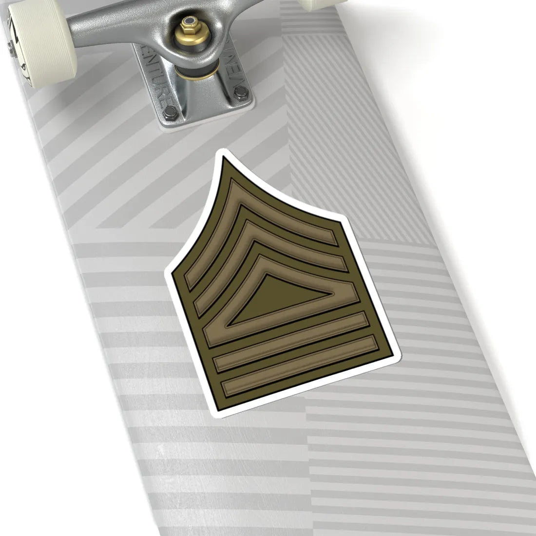 WW1 RegSupplSgt (United States) (Military Rank) STICKER Vinyl Kiss-Cut Decal - The Sticker Space