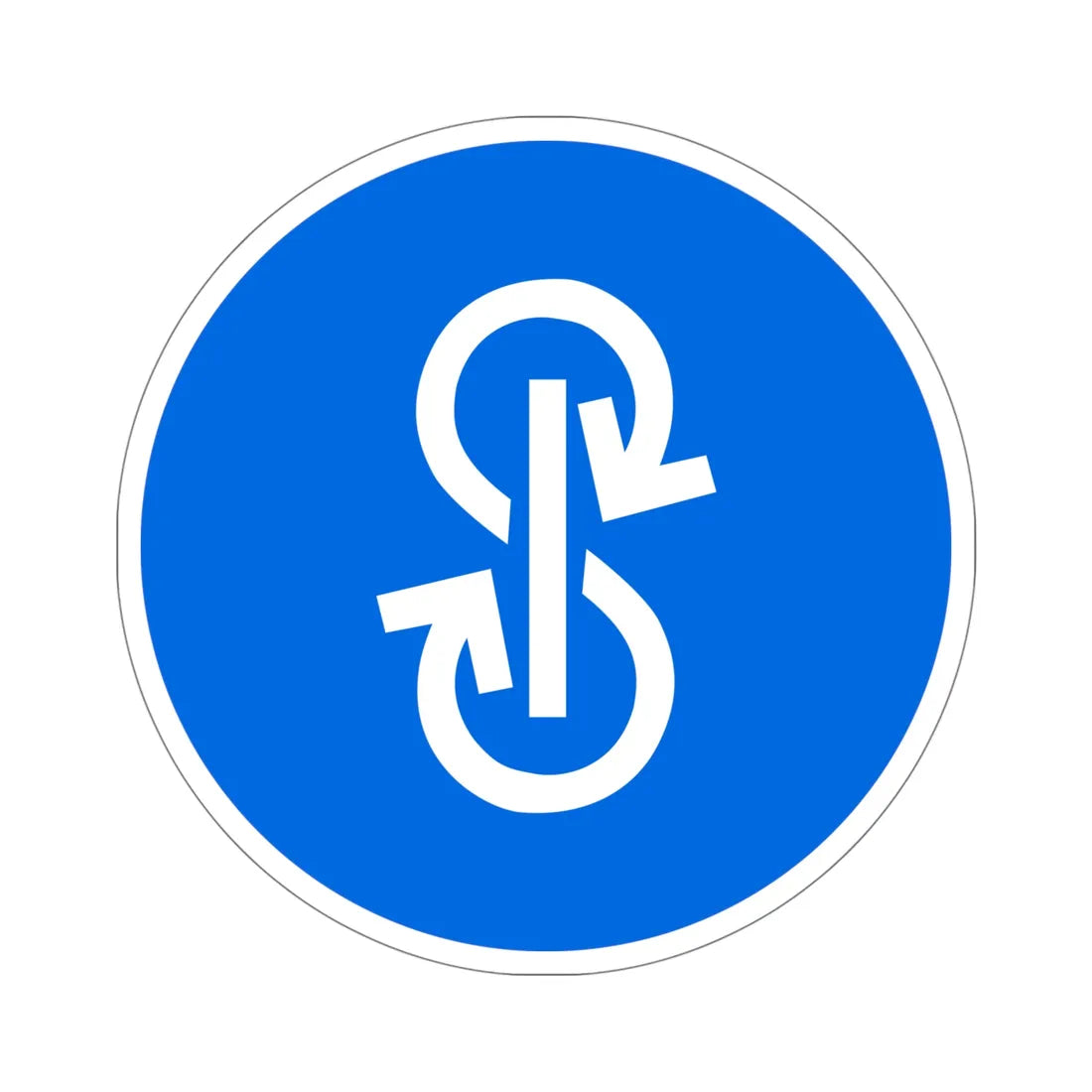 YEARN FINANCE YFI (Cryptocurrency) STICKER Vinyl Die-Cut Decal 5 Inch - The Sticker Space