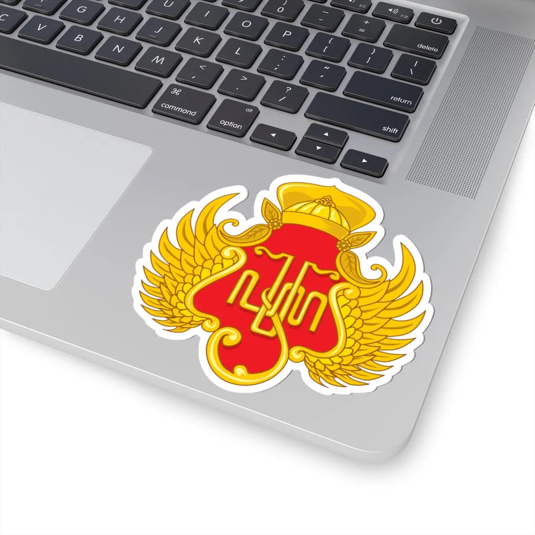 Yogyakarta Sultanate Hamengkubhuwono X Emblem (Indonesia) (Coat of Arms) STICKER Vinyl Kiss-Cut Decal - The Sticker Space
