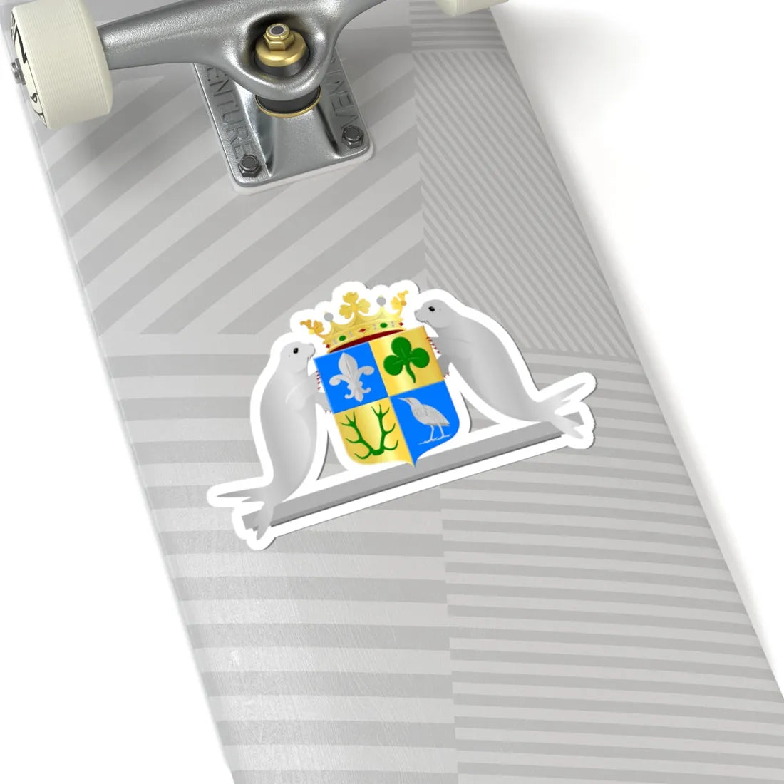 Zeewolde wapen (Netherlands) (Coat of Arms) STICKER Vinyl Kiss-Cut Decal - The Sticker Space