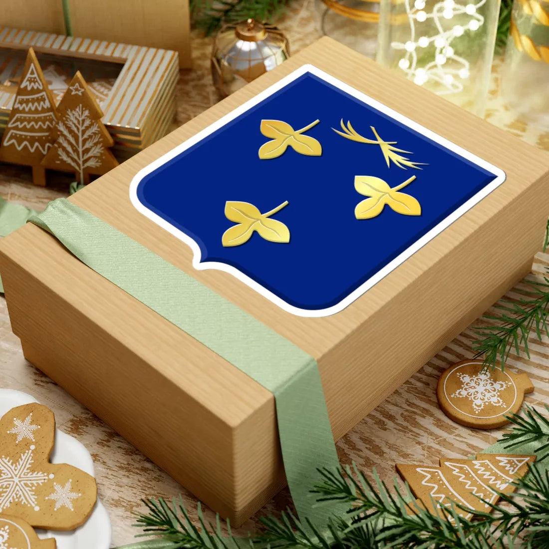 Zoeterwoude wapen (Netherlands) (Coat of Arms) STICKER Vinyl Kiss-Cut Decal - The Sticker Space