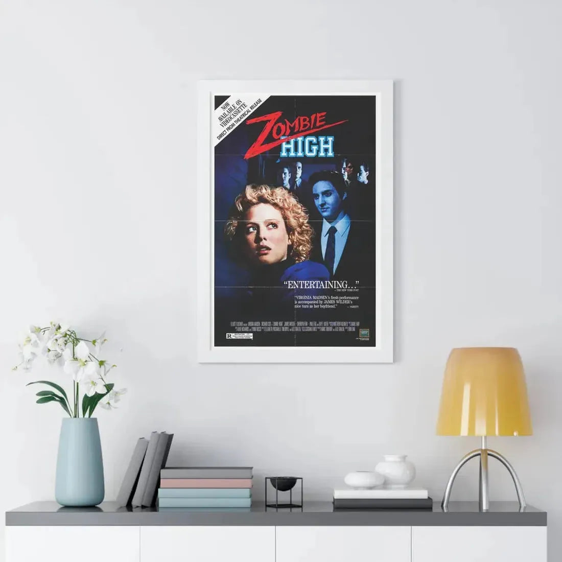 ZOMBIE HIGH 1987 - Framed Movie Poster - The Sticker Space