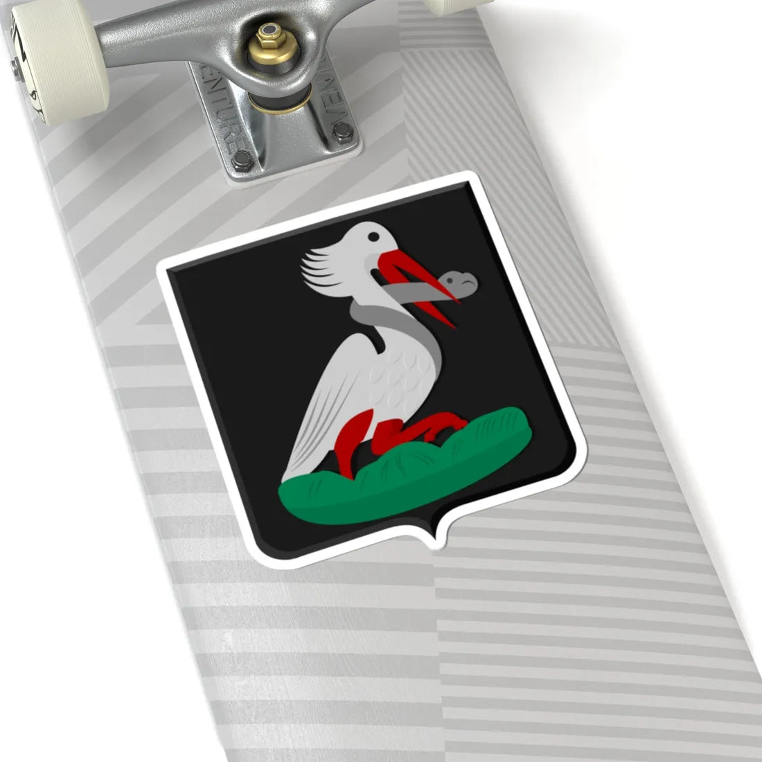 Zwaag wapen raadshuisversie (Netherlands) (Coat of Arms) STICKER Vinyl Kiss-Cut Decal - The Sticker Space