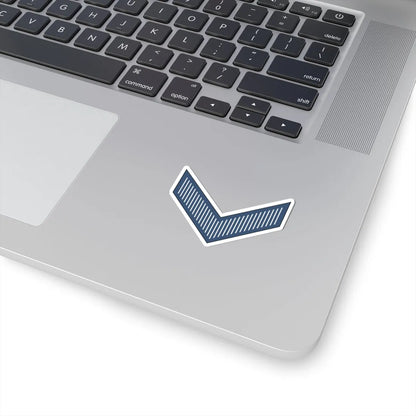 01. JAF PFC (Jordan) (Military Rank) STICKER Vinyl Kiss-Cut Decal - The Sticker Space