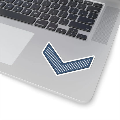 01. JAF PFC (Jordan) (Military Rank) STICKER Vinyl Kiss-Cut Decal - The Sticker Space