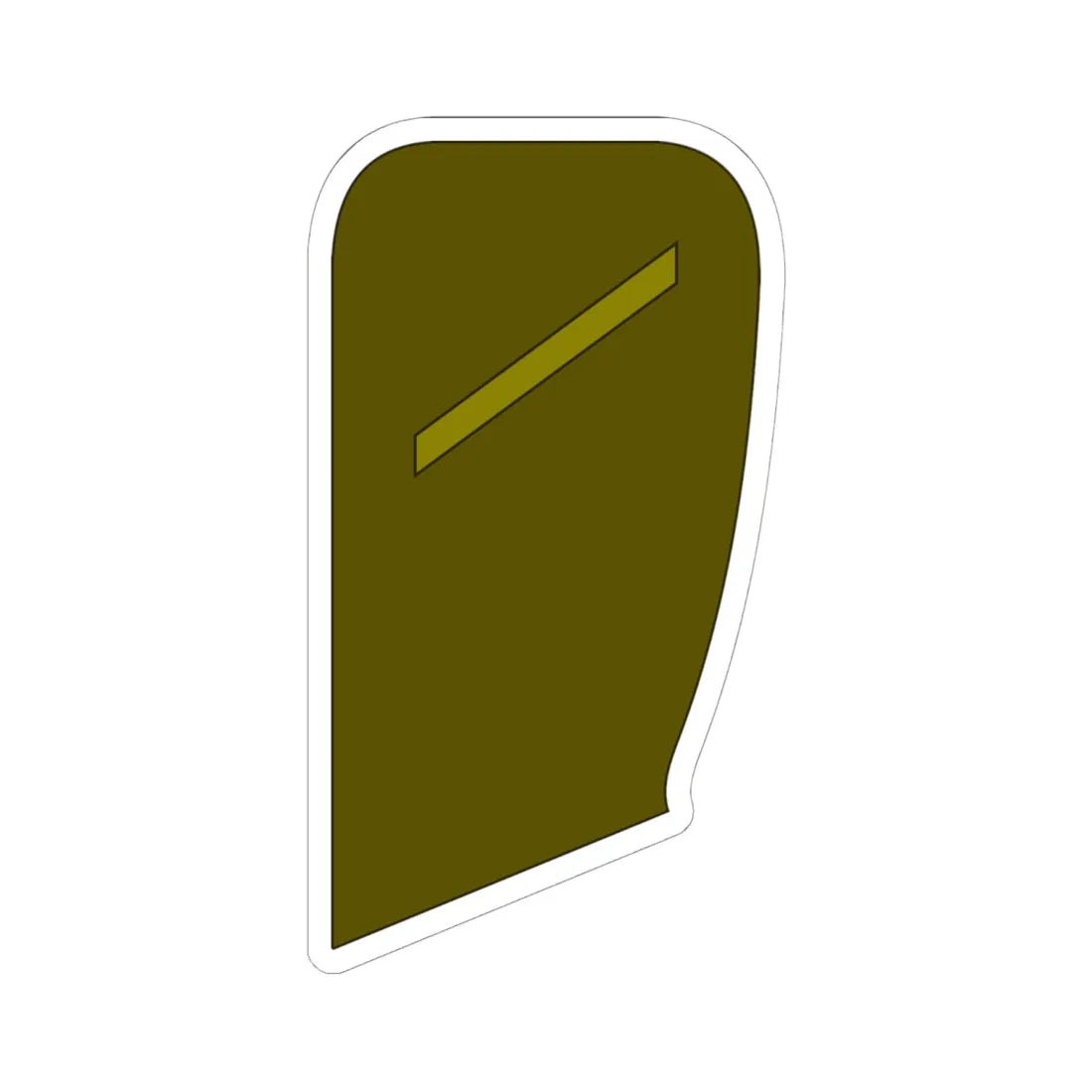 01 Lithuania Army JPVT (Lithuania) (Military Rank) STICKER Vinyl Kiss-Cut Decal 6 Inch White - The Sticker Space