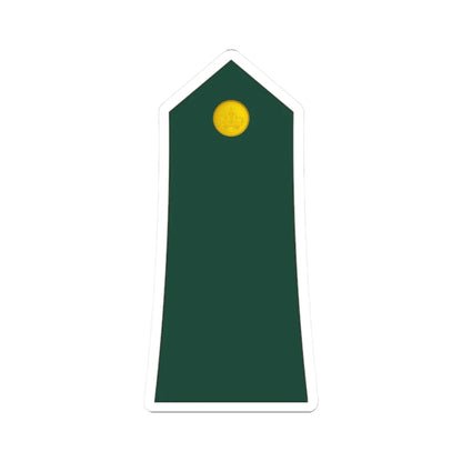 01 Moroccan Army PSC (Morocco) (Military Rank) STICKER Vinyl Kiss-Cut Decal 2 Inch White - The Sticker Space
