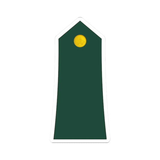 01 Moroccan Army PSC (Morocco) (Military Rank) STICKER Vinyl Kiss-Cut Decal 2 Inch White - The Sticker Space