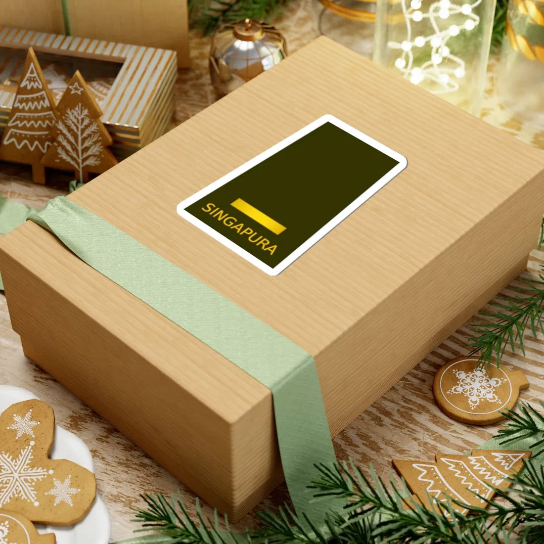 01 RSA OF01a (Singapore) (Military Rank) STICKER Vinyl Kiss-Cut Decal - The Sticker Space