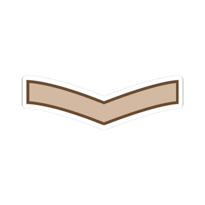01 Somali Army PFC (Mali) (Military Rank) STICKER Vinyl Kiss-Cut Decal 3 Inch White - The Sticker Space