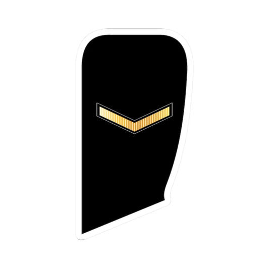01 UAEN PFC (United Arab Emirates) (Military Rank) STICKER Vinyl Kiss-Cut Decal 2 Inch White - The Sticker Space