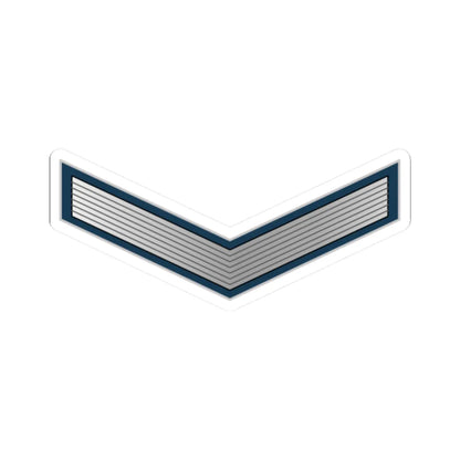 01.Libyan Air Force PFC (Libya) (Military Rank) STICKER Vinyl Kiss-Cut Decal 2 Inch White - The Sticker Space