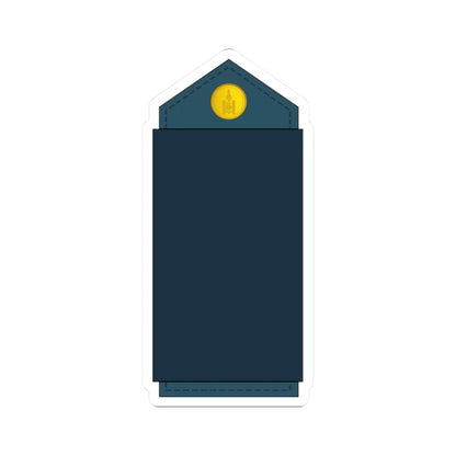 01.Mongolian Air Force PVT (Mongolia) (Military Rank) STICKER Vinyl Kiss-Cut Decal 2 Inch White - The Sticker Space