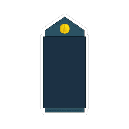01.Mongolian Air Force PVT (Mongolia) (Military Rank) STICKER Vinyl Kiss-Cut Decal 4 Inch White - The Sticker Space