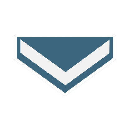 01.Syrian Air Force PFC (Syria) (Military Rank) STICKER Vinyl Kiss-Cut Decal 2 Inch White - The Sticker Space